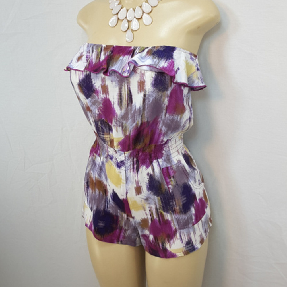 FOREVER 21, Strapless Romper, size Small - Picture 2 of 8